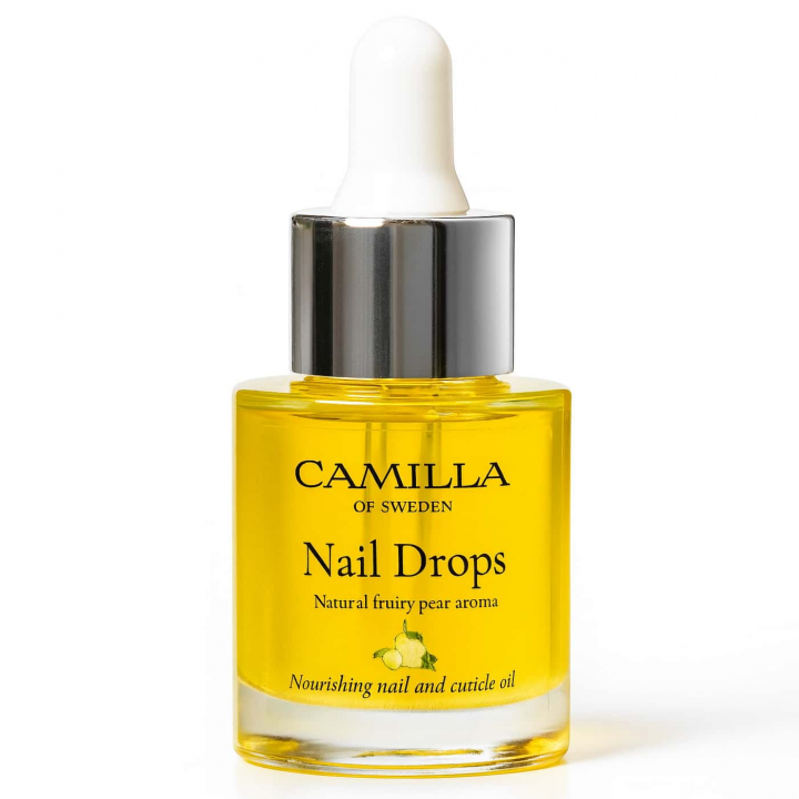 Camilla of Sweden Nail Drops Pear nagelolja som stärker och återfuktar naglar och nagelband med naturlig päronarom