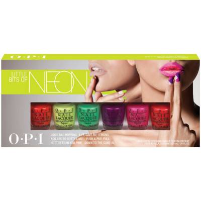OPI Neon -Little Bits of Neon- Minis i gruppen OPI / Nagellack / Neon hos Nails, Body & Beauty (4035)