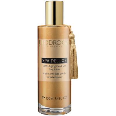 Biodroga Spa Deluxe Anti-Age Gold Oil Body & Hair i gruppen Produktkyrkogård hos Nails, Body & Beauty (4040)