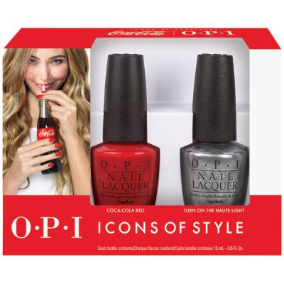 OPI Coca Cola Duo-pack -Icons of Style- i gruppen OPI / Nagellack / Coca Cola hos Nails, Body & Beauty (4058)