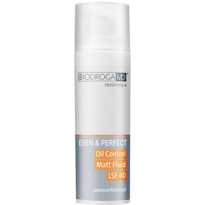 Biodroga MD Even & Perfect Oil Control Matt Fluid SPF 40 i gruppen Produktkyrkogård hos Nails, Body & Beauty (4098)