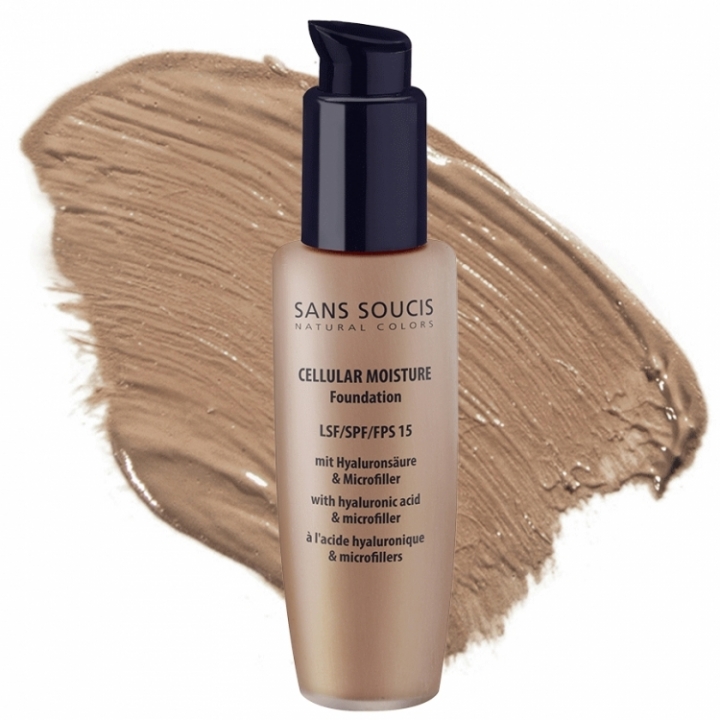 Sans Soucis Cellular Moisture Foundation SPF 15 Nr:50 Sport Rosé i gruppen Sans Soucis / Foundation hos Nails, Body & Beauty (4110)