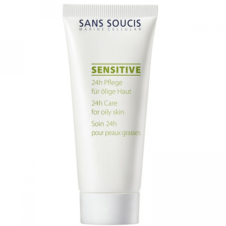 Sans Soucis Sensitive 24h Care for oily Skin with Aloe Vera i gruppen Sans Soucis / Ansiktsvrd / Sensitive hos Nails, Body & Beauty (4112)