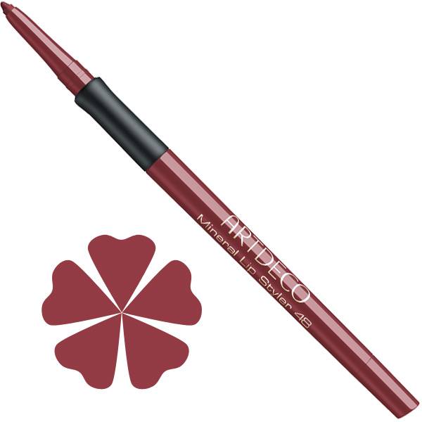 Artdeco Mineral Lip Styler Nr:48 Black Cherry Queen i gruppen ArtDeco / Makeup / Lip Liners hos Nails, Body & Beauty (4190)