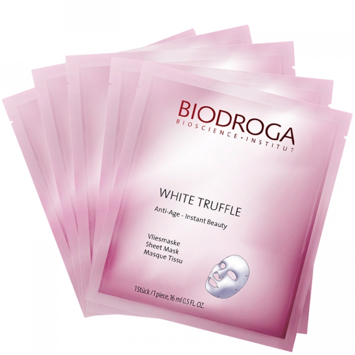 Biodroga White Truffle Anti-Age - Instant Beauty Sheet Mask i gruppen Biodroga / Ansiktsmasker hos Nails, Body & Beauty (45401)