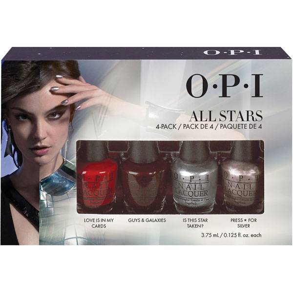 OPI Starlight All Stars 4-pack Mini Nagellack i gruppen OPI / Nagellack / Starlight hos Nails, Body & Beauty (4541)