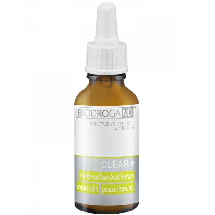 Biodroga MD Clear + Skin Resurface Acid Serum i gruppen Biodroga MD / Clear + hos Nails, Body & Beauty (45443)