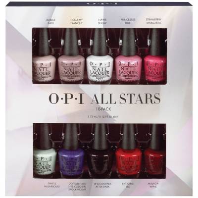 OPI All Stars 10-pack Mini Nagellack i gruppen OPI / Nagellack / Starlight hos Nails, Body & Beauty (4545)
