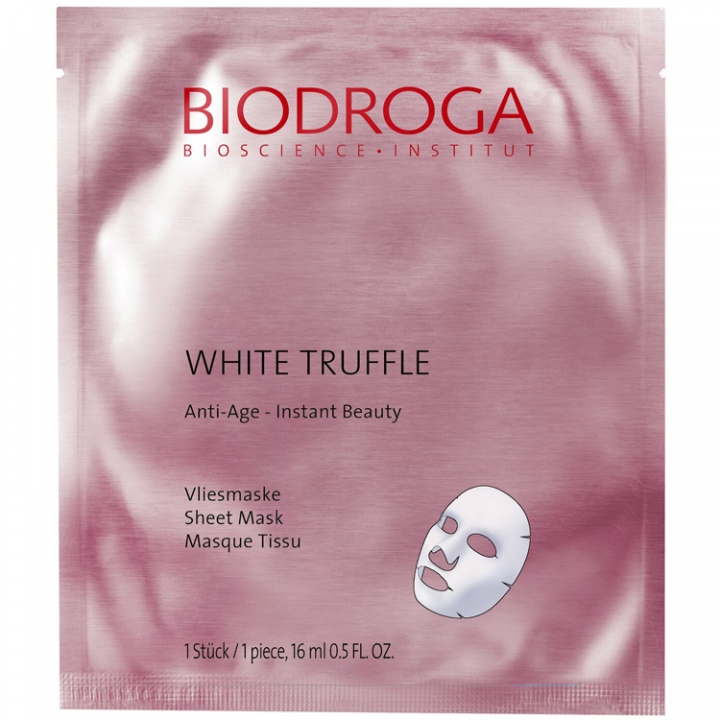 Biodroga White Truffle Anti-Age - Instant Beauty Sheet Mask i gruppen Biodroga / Ansiktsmasker hos Nails, Body & Beauty (45451)