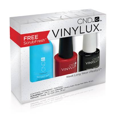 CND Vinylux Stocking Stuffer Rouge Red i gruppen CND / Vinylux Nagellack / vriga Nyanser hos Nails, Body & Beauty (4552)