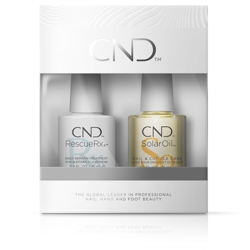 CND RescueRxx & SolarOil Kit i gruppen CND / Vårdande Nagellack hos Nails, Body & Beauty (4561)