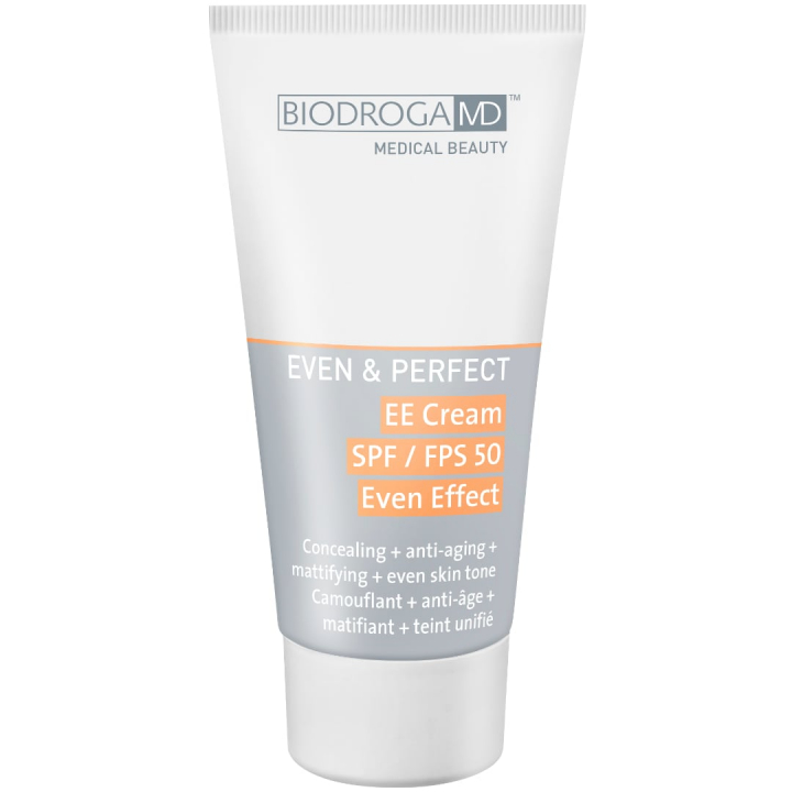 Biodroga MD Even & Perfect EE Cream SPF 50 Light Porcelain i gruppen Produktkyrkogrd hos Nails, Body & Beauty (45771)