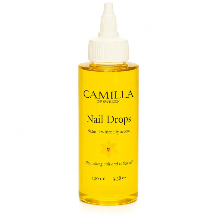 Camilla of Sweden Nail Drops Nagelolja 100ml -Refill- White Lily i gruppen Camilla of Sweden / Nagelolja & Handvård  hos Nails, Body & Beauty (4580-3)