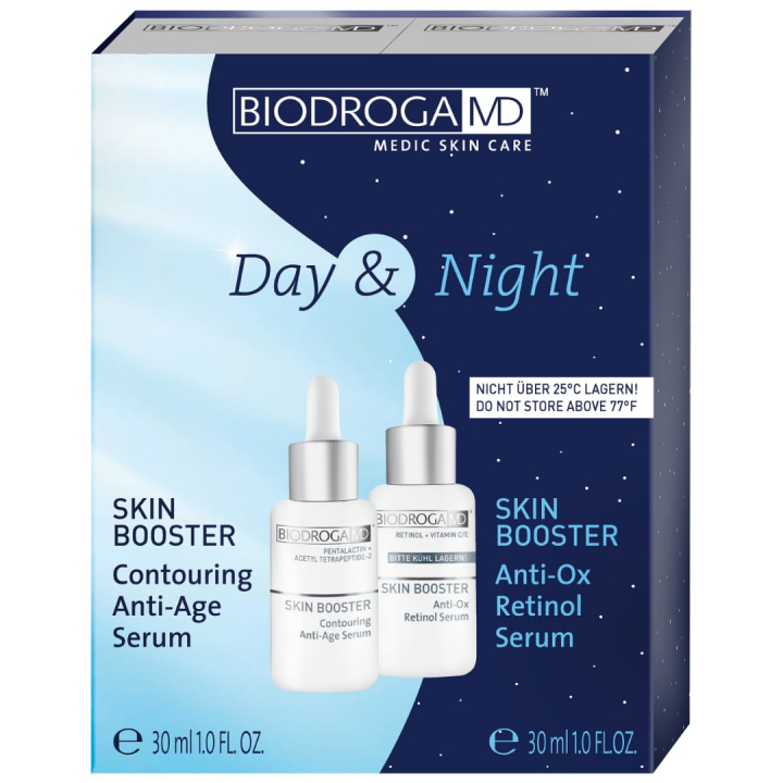 Biodroga MD Skin Booster Day & Night i gruppen Biodroga MD / Hudvårdskit hos Nails, Body & Beauty (45801)