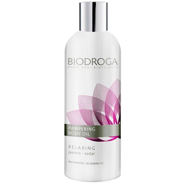 Biodroga Pampering Body Oil Relaxing Jasmin - Ceder i gruppen Biodroga / Kroppsvård hos Nails, Body & Beauty (4587)