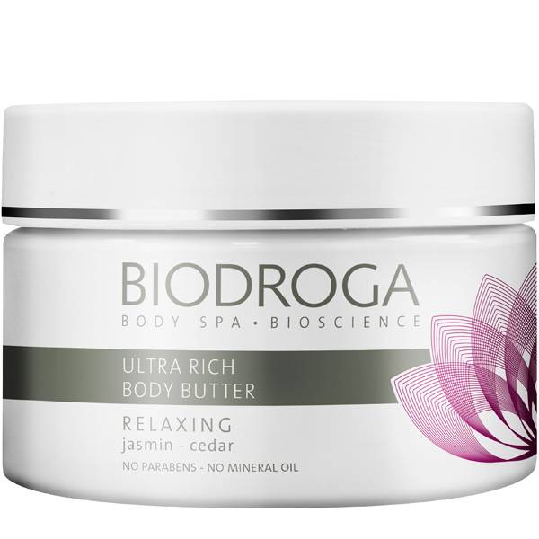 Biodroga Ultra Rich Anti-Age Body Butter Relaxing Jasmin - Ceder i gruppen Biodroga / Kroppsvård hos Nails, Body & Beauty (4588)