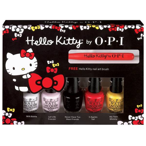 OPI Hello Kitty 5-Pack Mini Nagellack i gruppen OPI / Nagellack / Hello Kitty hos Nails, Body & Beauty (4606)