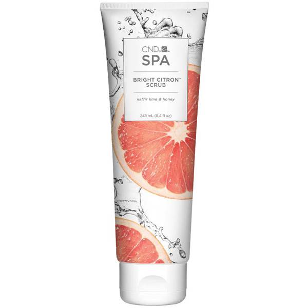 CND SPA Bright Citron Scrub i gruppen CND / Fotvård hos Nails, Body & Beauty (4762)