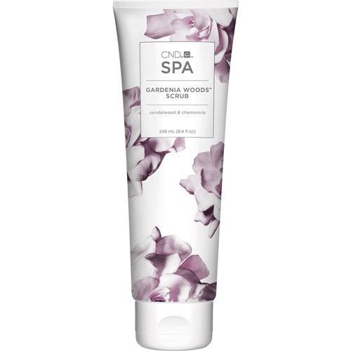 CND SPA Gardenia Woods Scrub i gruppen CND / Fotvård hos Nails, Body & Beauty (4767)