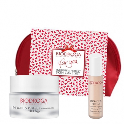 Biodroga Energize & Perfekt Skin Care Set i gruppen Produktkyrkogrd hos Nails, Body & Beauty (4833)
