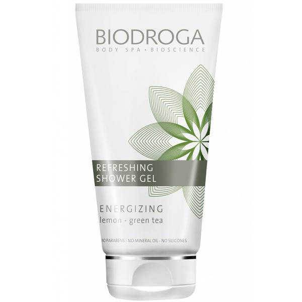 Biodroga Refreshing Shower Gel Energizing Lemon-Green Tea i gruppen Biodroga / Kroppsv�rd hos Nails, Body & Beauty (4859)
