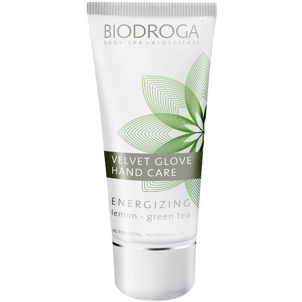 Biodroga Velvet Glove Hand Care Energizing Lemon-Green Tea i gruppen Biodroga / Kroppsvård hos Nails, Body & Beauty (4861)