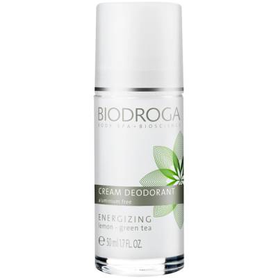 Biodroga Cream Deo Roll-On Energizing Lemon-Green Tea i gruppen Produktkyrkogård hos Nails, Body & Beauty (4862)