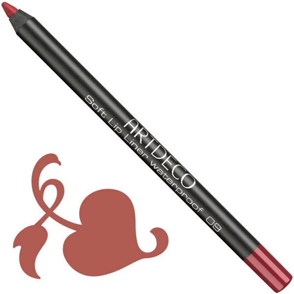 Artdeco Soft Lip Liner Vattenfast Nr:09 Bonfire i gruppen ArtDeco / Makeup / Lip Liners hos Nails, Body & Beauty (4943)