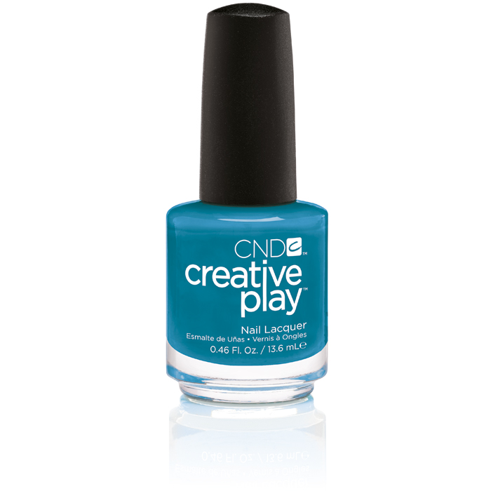 CND Creative Play Teal The Wee Hours i gruppen Produktkyrkogrd hos Nails, Body & Beauty (503-1)