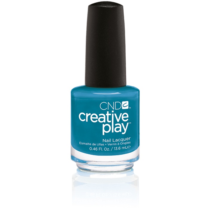 CND Creative Play Teal The Wee Hours i gruppen Produktkyrkogård hos Nails, Body & Beauty (503-1)