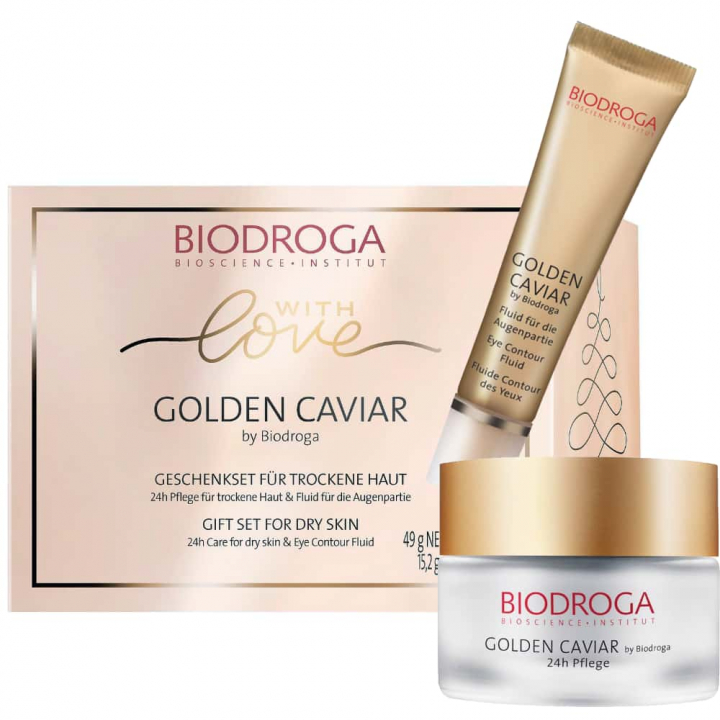 Biodroga Golden Caviar Set -Torr Hud- i gruppen Biodroga / Hudv�rd / Golden Caviar hos Nails, Body & Beauty (5097)