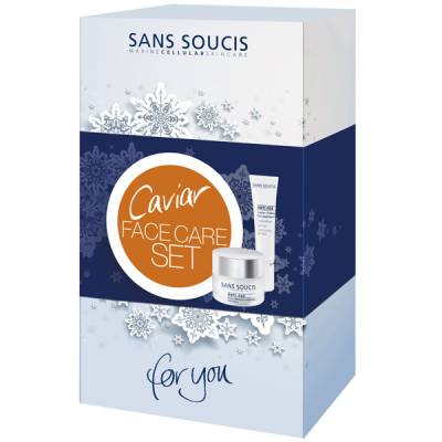 Sans Soucis Anti-Age Caviar Face Care Set i gruppen Produktkyrkogrd hos Nails, Body & Beauty (5119)
