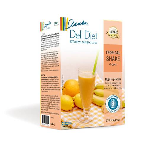 Slanka Deli Diet Tropical Shake 6-Pack i gruppen SLANKA Deli Diet hos Nails, Body & Beauty (5157)