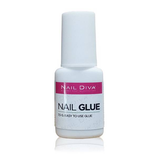Nail & Tip Glue, med borste i gruppen CND / Tillbehör hos Nails, Body & Beauty (5240)