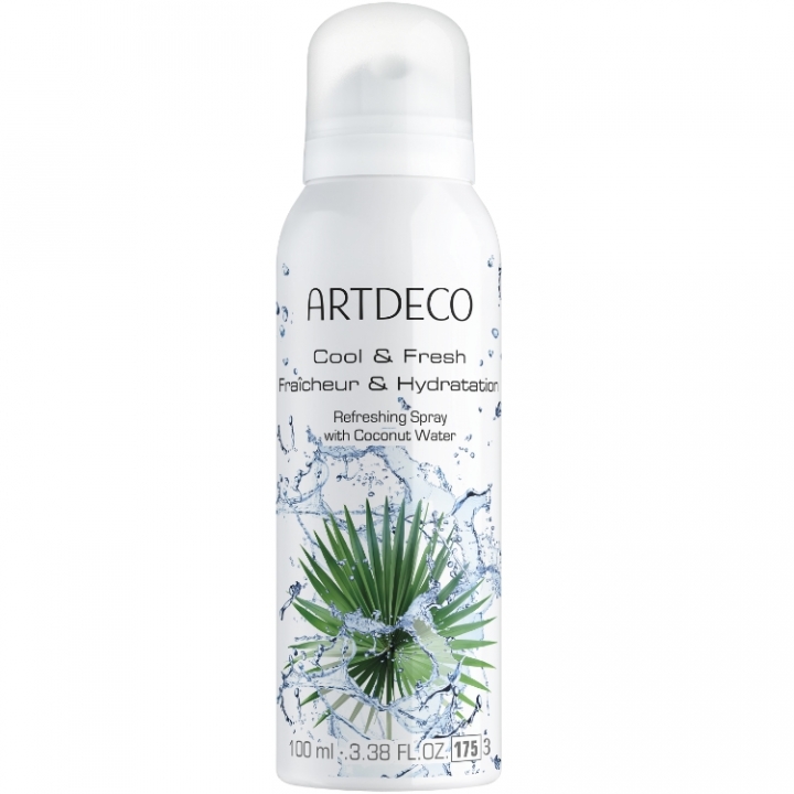 Artdeco Cool & Fresh - Refreshing Spray with Coconut Water i gruppen ArtDeco / Foundation hos Nails, Body & Beauty (59406)