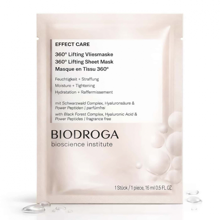 Biodroga Effect Care 360° Lifting Sheet Mask i gruppen Biodroga / Ansiktsmasker hos Nails, Body & Beauty (70036)