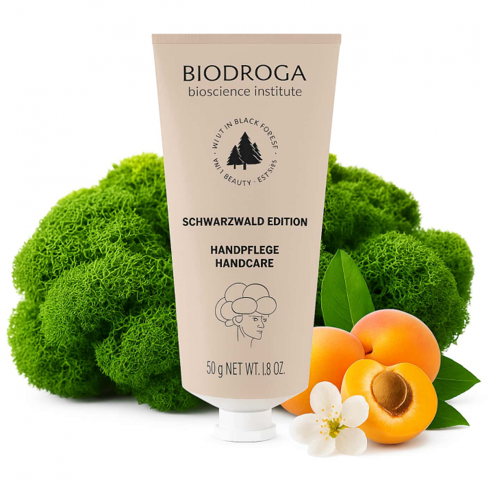 Biodroga Schwarzwald Edition Handcare | Lyxig handkräm som återfuktar, skyddar och stärker torr hud naturligt