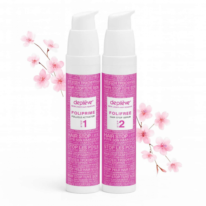 Hårväxt-hämmande-behandling-Folifree-DUO-Depilève-effektiv-minskning