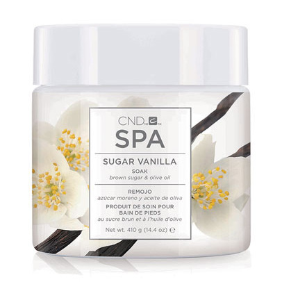 CND SPA Sugar Vanilla Soak i gruppen CND / Fotvård hos Nails, Body & Beauty (90916)
