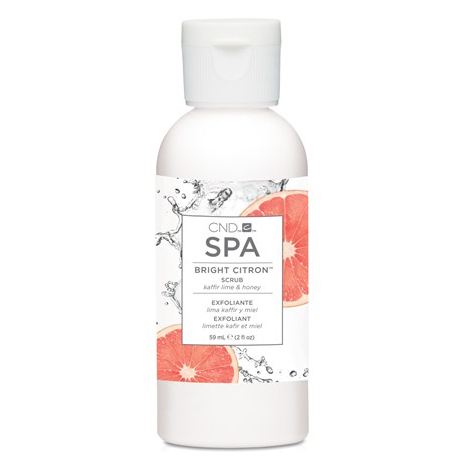 CND SPA Bright Citron Scrub 59ml i gruppen CND / Fotvård hos Nails, Body & Beauty (92061)
