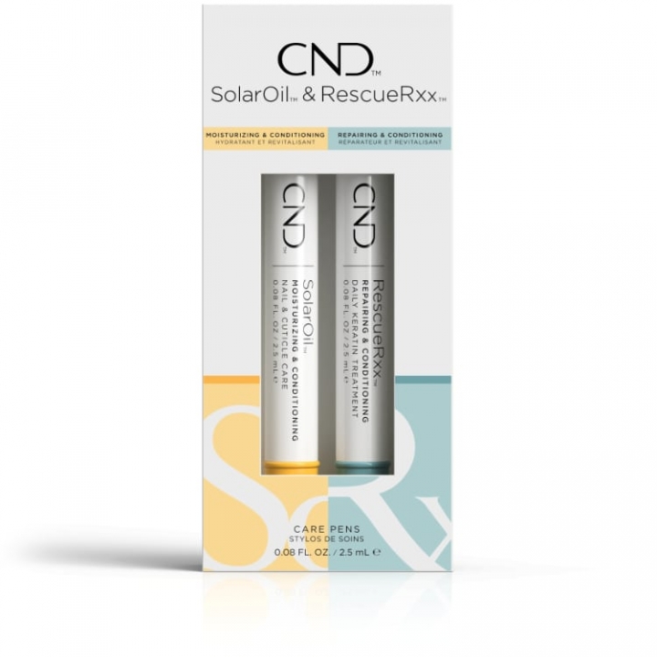CND SolarOil & RescurRXx Care Pens Duo i gruppen CND / Handvrd hos Nails, Body & Beauty (92232)