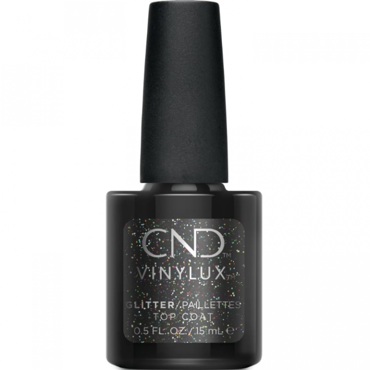 CND Vinylux Long Wear Top Coat -Glitter- i gruppen CND / Vårdande Nagellack hos Nails, Body & Beauty (92650)