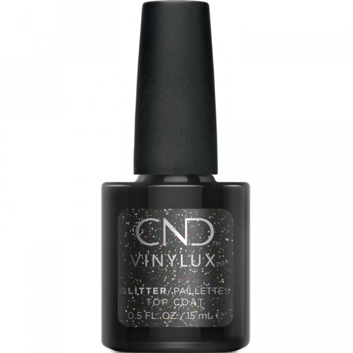 CND Vinylux Long Wear Top Coat -Glitter- i gruppen CND / Vrdande Nagellack hos Nails, Body & Beauty (92650)