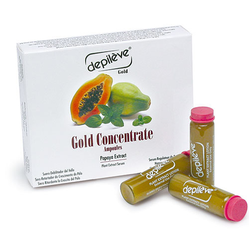 Depileve Gold Concentrate Ampuller i gruppen Depileve hos Nails, Body & Beauty (94)