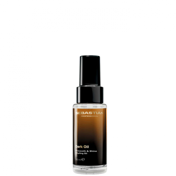 Sebastian Dark Oil Styling Oil 30 ml – reseformat Sebastian Professional Dark Oil Smooth & Shine Styling Oil 30 ml – resevänlig hårolja för glans och frisskontroll