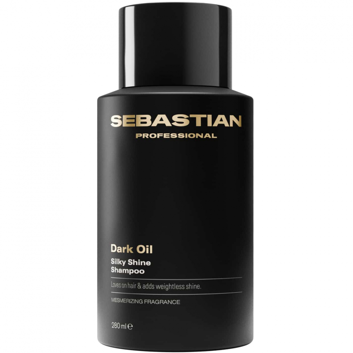 Sebastian Professional Dark Oil Silky Shine Shampoo 280 ml Sebastian Professional Dark Oil Silky Shine Shampoo 280 ml – lätt schampo för mjukhet och viktlös glans