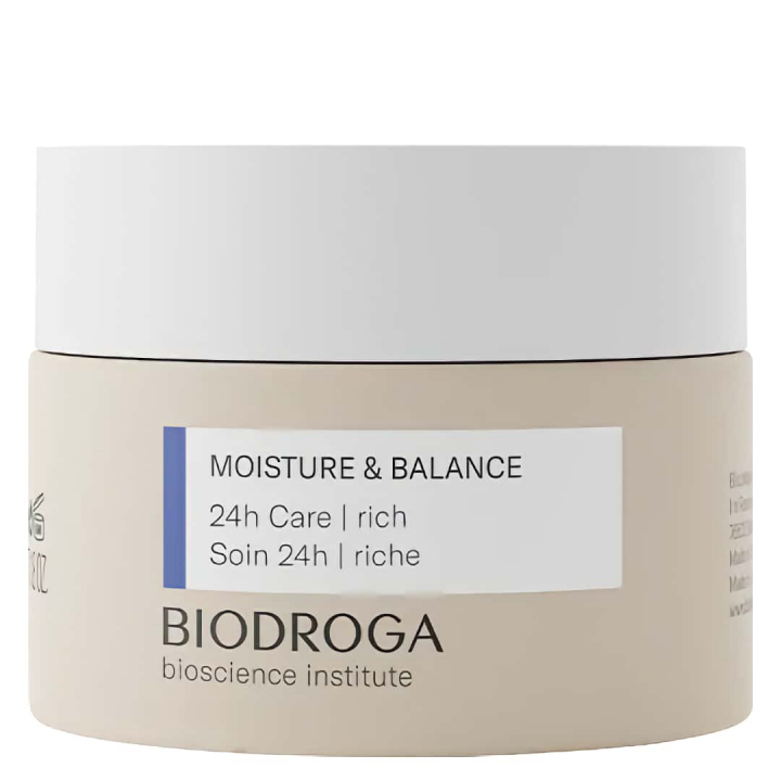 Biodroga-Moisture & Balance-24h Care Rich
