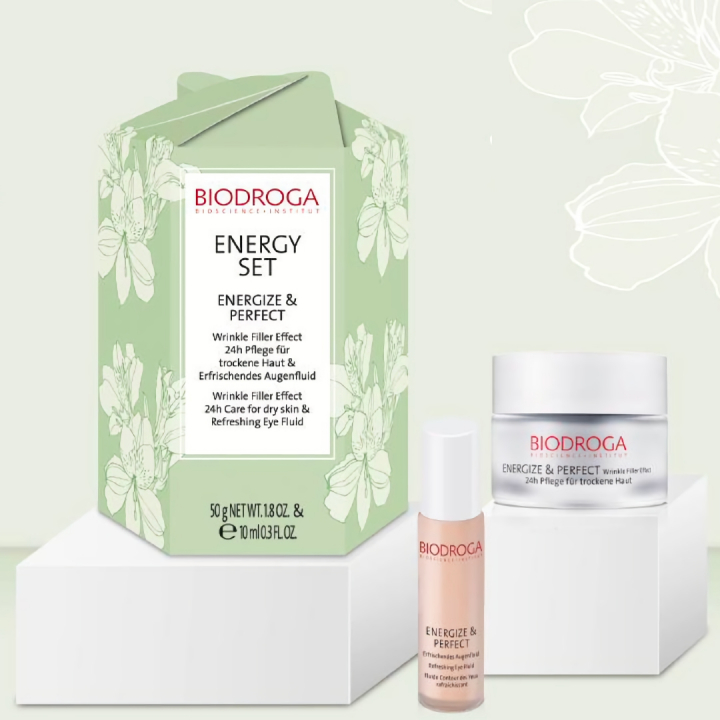 Biodroga Energize & Perfect Energy Set i gruppen Biodroga / Begränsade Utgåvor hos Nails, Body & Beauty (C145010)