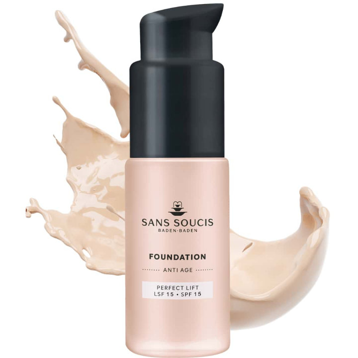 Sans Soucis Foundation Perfect Lift SPF 15 Nr:40 Tanned Beige i gruppen Sans Soucis / Foundation hos Nails, Body & Beauty (CS25535)