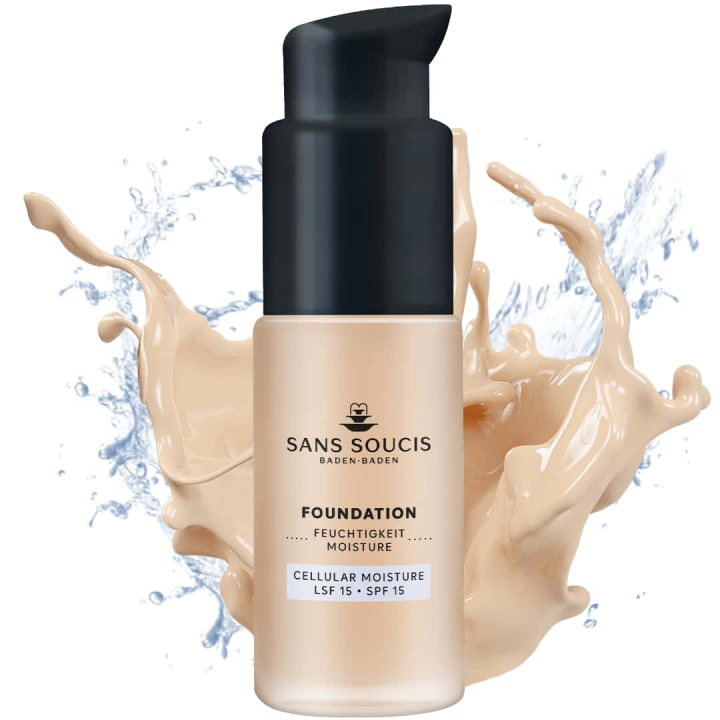 Sans Soucis Foundation Cellular Moisture SPF 15 i gruppen Sans Soucis / Foundation hos Nails, Body & Beauty (CS2554-V)